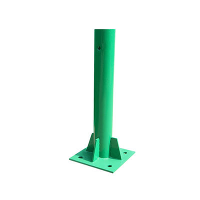 Hot Dip Galvanized High Speed Guardrail Stahl Flansch Post für eine lang anhaltende Leistung