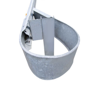 Pulverbeschichtete W-Strahl-Straßenschutzgrille mit galvanisierter Beschichtung und Endterminal