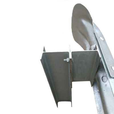 Q235 Q345 150*100*4,3*5,5 mm Warmtauchenverzinkte Straßenschutzgleise H-Stelle