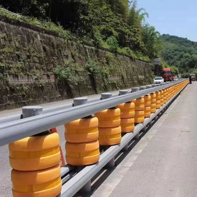 Hot Dip Galvanized Highway Guardrail Stahl-Anti-Crash Verkehrssicherheit Roller Barriere