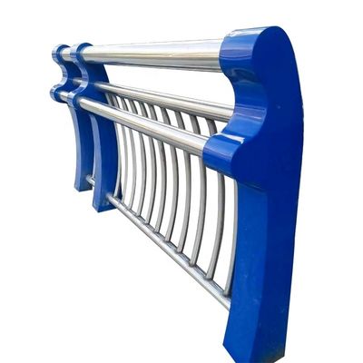 angepasste Farbe Highway Guardrail Brücke Guardrail mit Hot Dip Galvanized Stahl