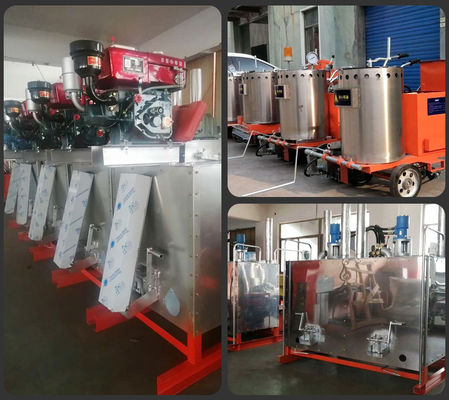 Thermoplastische Straßenmarkierungsmaschine OEM Luftloser Straßennummermarker