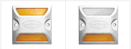 Straßenverkehrssicherheitsreflektor Aluminium Straßenstraßenstiftreflektorband 2 Straßenverkehrssicherheitsreflektor