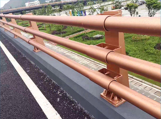 Hot Dip Galvanized Steel Composite Bridge Guardrail für die Zertifizierung nach ISO9001 2008