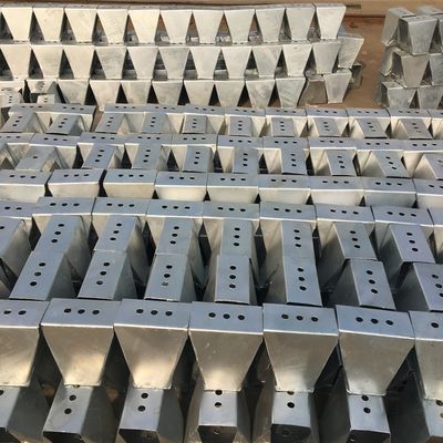 Highway Guardrail Spacer Heißverzinkte Stahlschutzgitter mit ISO9001 2008 Zertifizierung