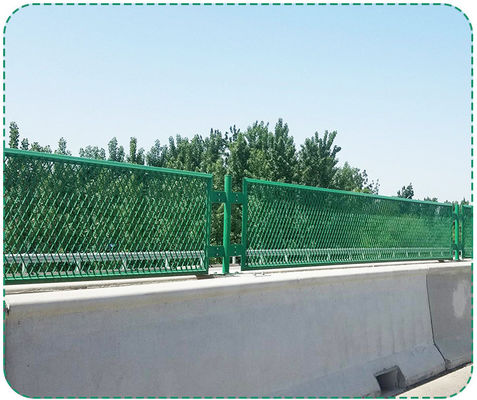 Flatten ausgedehnten Metalldrahtzaun Zaun für Straßen Anti-Glare Brücke Anti-Glare Mesh