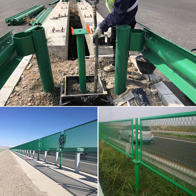 Flatten ausgedehnten Metalldrahtzaun Zaun für Straßen Anti-Glare Brücke Anti-Glare Mesh