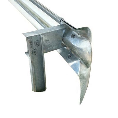 Highway Guardrail Crash Barrier Heißgewalzter Block mit Korrosionsbekleidung