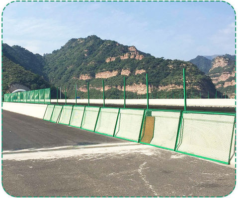 Kettenglied Zaun für kundenspezifische Anti-Glare Verkehrsbarriere Mesh Zaun Stacheldraht