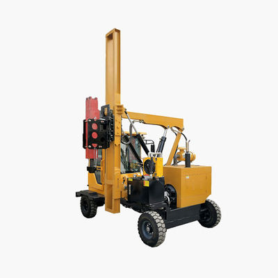 Schutzgraben-Pfahlfahrer Radstraßen-Schutzgraben-Bohrmaschine Vibro-Maschine
