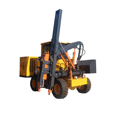 ISO Highway Guardrail Pile Driver Maschine mit hydraulischem Druck Pile Driver