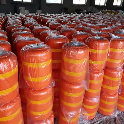 Gelbe Gerade Barriere Kollisionssicherheits-Rollensperre zum Straßenschutz