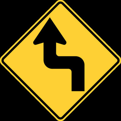 Maßgeschneiderter Druck von Straßenverkehrssicherheitszeichen für Verkehrsbaumerkungen