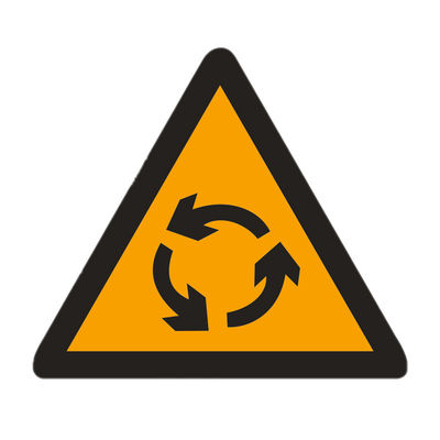 Maßgeschneiderter Druck von Straßenverkehrssicherheitszeichen für Verkehrsbaumerkungen
