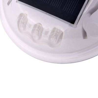 LED Cat Eye Round Solar Road Stud in Blau mit High Intensity Reflector Tape und PVC
