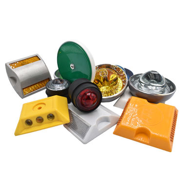 Rot Solar Road Stud Guss Aluminium eingebettete Cat Eye Road Stud