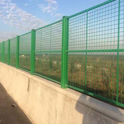 Dekorative Gartenplatten Gerade Barriere Edelstahl Schweißdrahtgitter Zaun