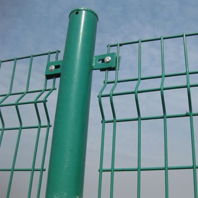 Dekorative Gartenplatten Gerade Barriere Edelstahl Schweißdrahtgitter Zaun
