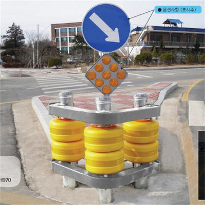 Straßenverkehrssicherheit EVA-Material-Rollbarriere für Doppel-Straßenrand auf der Straßenverkehrssicherheitswalze