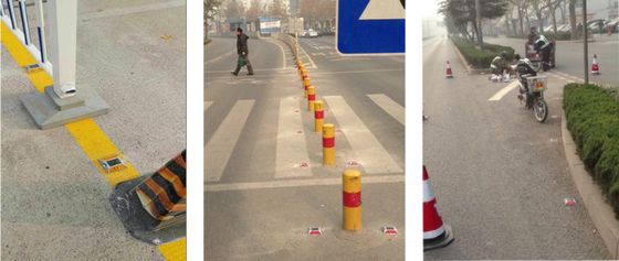 CE ISO9001 Zertifikat Kunststoff Katzen-Auge Straßenreflector Straßenstift für die Verkehrssicherheit