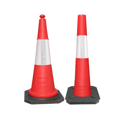 PE-Plastik-Straßenkegel Orange Hochsichtbare Straßenverkehrskegel