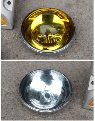 Straßenverkehrssicherheit wesentliche hochreflektierende Glas Katzen Augen Straßenstift mit reflektierendem Band