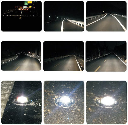 Aluminium Solar eingebettete Katzen-Auge Straßenstiel mit Stoßbeständiges Material 104*123*23mm