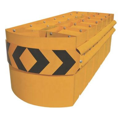 Verzinktes Pulver beschichtet Verkehrssicherheit Aufprallkissen Barriere