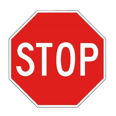 2021 Reflexive Tape Aluminium Straßenschild für die Straßensicherheit auf dem Straßenschild