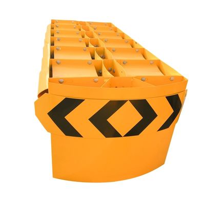 Galvanisierte Autobahnverkehrssicherheit Crash-Kissen ideal für die Massenkontrolle Barriere Zaun