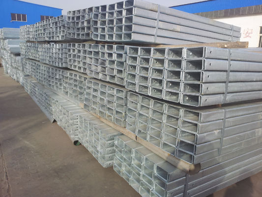 Highway Guard Rail aus Stahl mit individuellem Design und AASHTO M-180 Standard