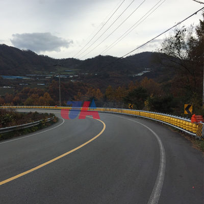 Straßengebraucht Eti Rotary Barrier EVA PU Roller Cushion Crash Barrier für die Sicherheit des Straßenverkehrs