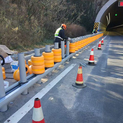 Sparen Volumen Eva Rotary Barrier Anti-Korrosion Rotary Guardrail für Straßen