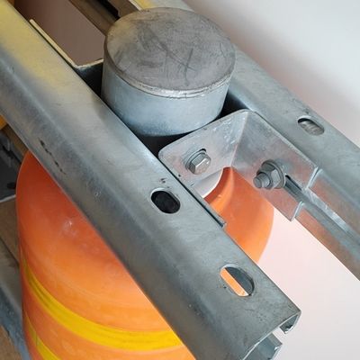 ISO9001 2008 Zertifizierte Straßenverkehrssicherheit EVA Drehfässer Drehbarriere