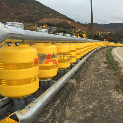 ISO9001 2008 Zertifizierte PU- und PVC-Highway Rotary Barrel Barrier