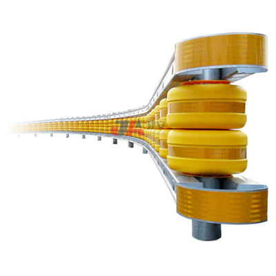 OEM-Sicherheits-Roller-Schranke Highway Guardrail Hot Galvanized Roller Crash Barrier