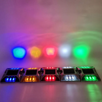 Straßenverkehrssicherheit G105 Solar Aluminium LED Marker für Autobahnen Reflektorband 10cm-25cm