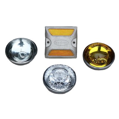 100*100*20mm Solarbetriebene Aluminium-LED-Straßenmarkierung für Verkehrssicherheit