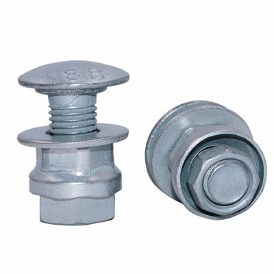 Galvanisierte Kohlenstoffstahl Hex-Schutzgitter Splice-Schrauben 5/8 &quot;-11X 2&quot; für Anti-Terrorismus-Straße
