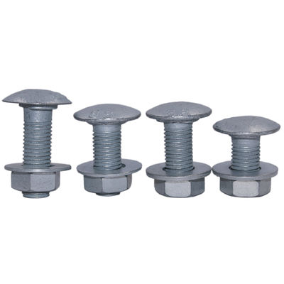 Galvanisierte Kohlenstoffstahl Hex-Schutzgitter Splice-Schrauben 5/8 &quot;-11X 2&quot; für Anti-Terrorismus-Straße