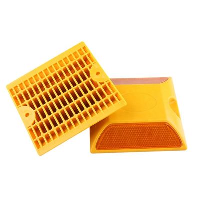 100*100*20mm High Visible Reflectors Square Road Stud mit langlebigem Kunststoff