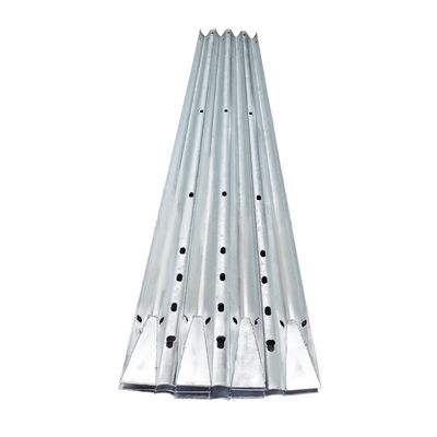 Rollende Schutzgitter für die Straßenverkehrssicherheit Hot Dip Galvanized Steel W Beam Bridge Guardrail