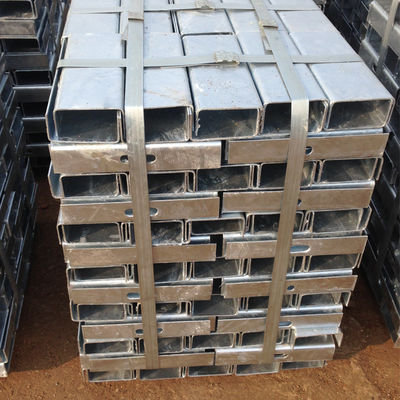 Hot Dip Galvanized Steel Highway Guardrail H Spacer mit ISO9001 2000 Zertifizierung