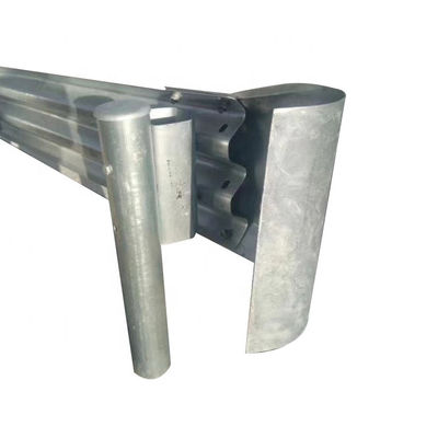ISO9001 2000 Zertifiziert Q235 Q345 Galvanisierter Stahl-Straßenhalter mit rundem Ende