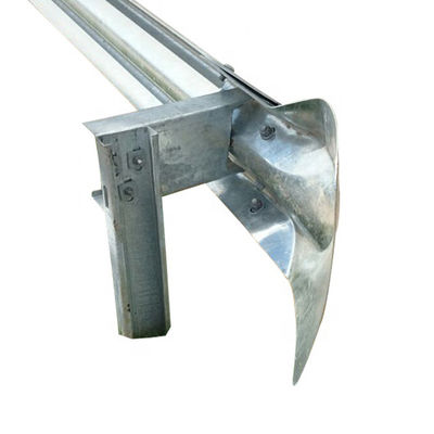 Hot Dip Galvanized Road Steel Guardrail mit ISO9001 2000 Zertifizierung