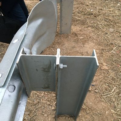 Straßenverkehrssicherheit H Post für die Sicherheit Zink beschichtet Galvanisiertes Stahl Highway Guardrail