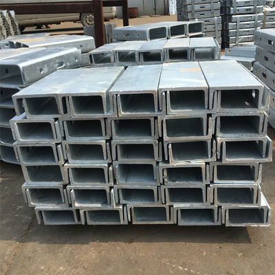 Hot-Dip Galvanized Steel Highway Guardrail Spacer mit W-Beam Anti-Korrosion