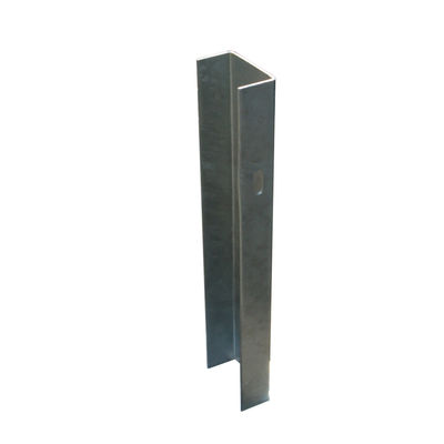 ISO9001 2008 Zertifizierte U-Post für Highway Guardrail in galvanisiertem Stahl