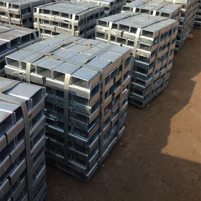 Hot Dip Galvanized U Channel Post und Spacer für die Einrichtung von starken Schutzgittern
