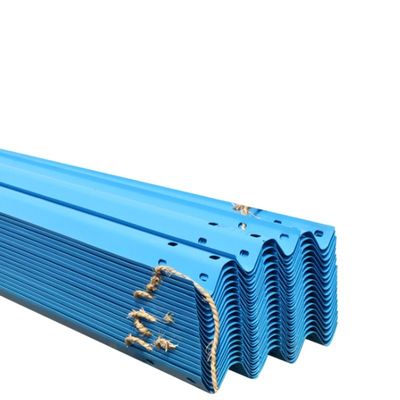Q235 Q345 angepasste Farbe Galvanisierter Kurvbalken-Straßengitter für die Sicherheit auf der Straße